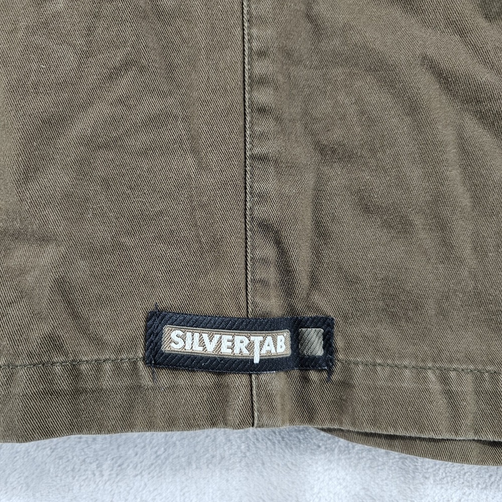 Levi's SilverTab Jacket Mens Large Brown Vintage Full Zip Utility Workwear - Picture 9 of 9